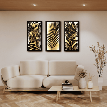 Jungle Chic Wall Art (Set of 3 Frames)