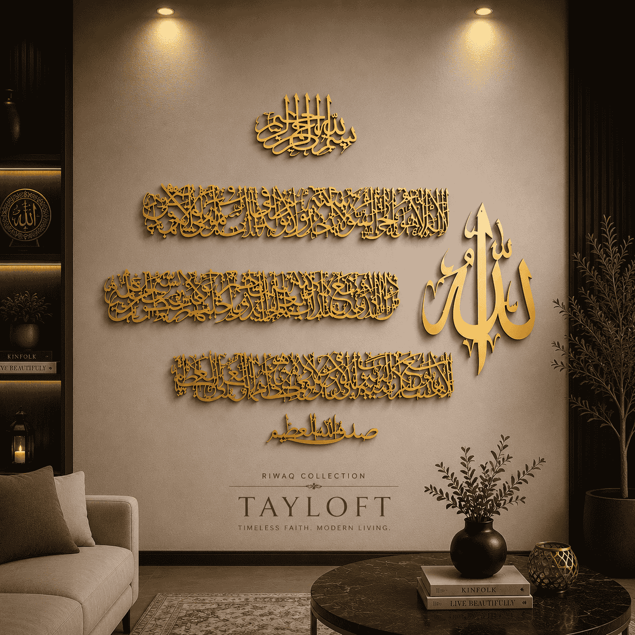 Riwaq | Ayatul Kursi Grand Wall Art - RWQ3