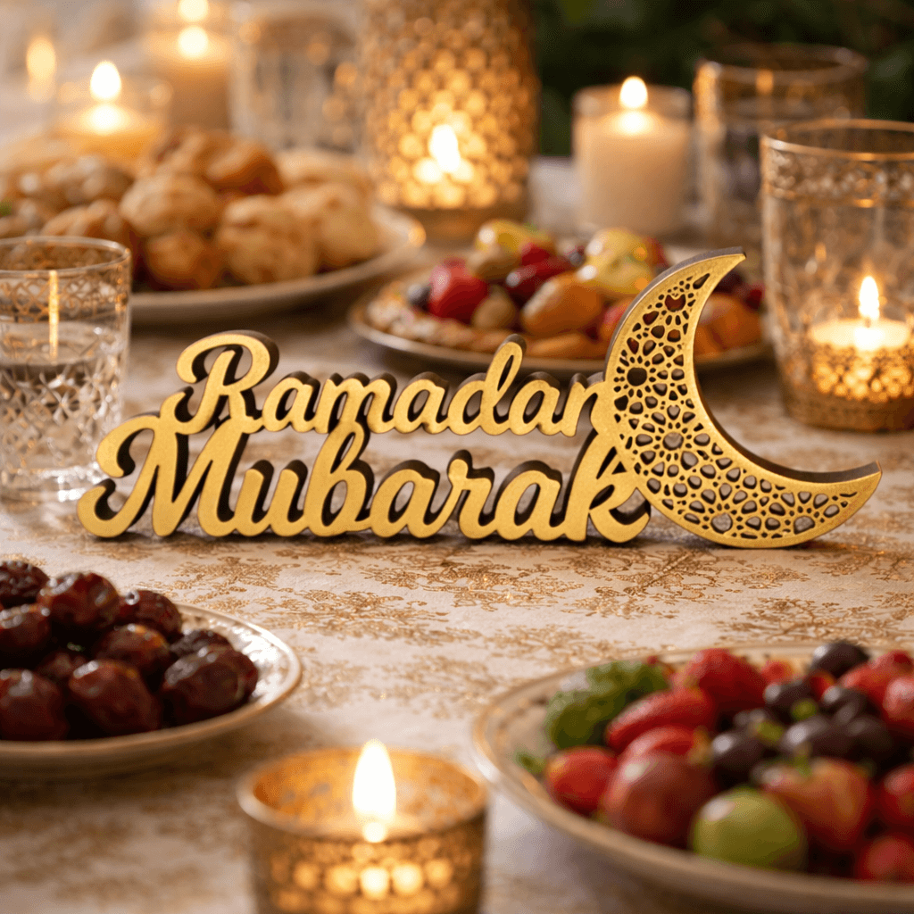 Ramadan Mubarak| Eid Mubarak Dining Decor-RZM637