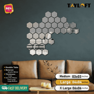 Islamic Hexagon Names Wall Arts For Wall Decor